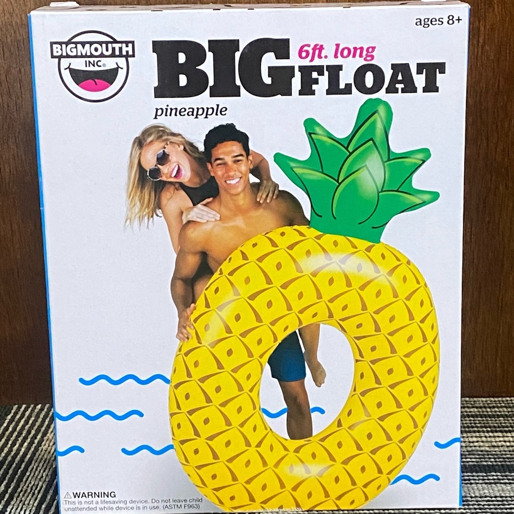 Yellow Pineapple Pool Float